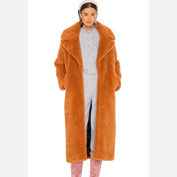 Lovers and Friends Faux Amber Coat - Picture 1 of 1